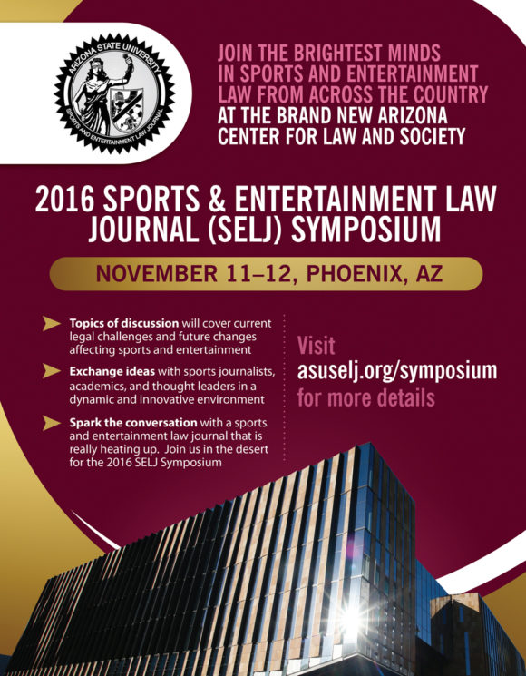Sports and Entertainment Law Symposium